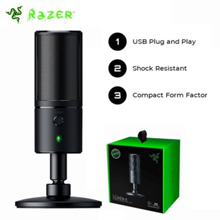 Razer Seiren X Live ไมโครโฟนคอนเดนเซอร์ ส่งภายใน 24 ชม.