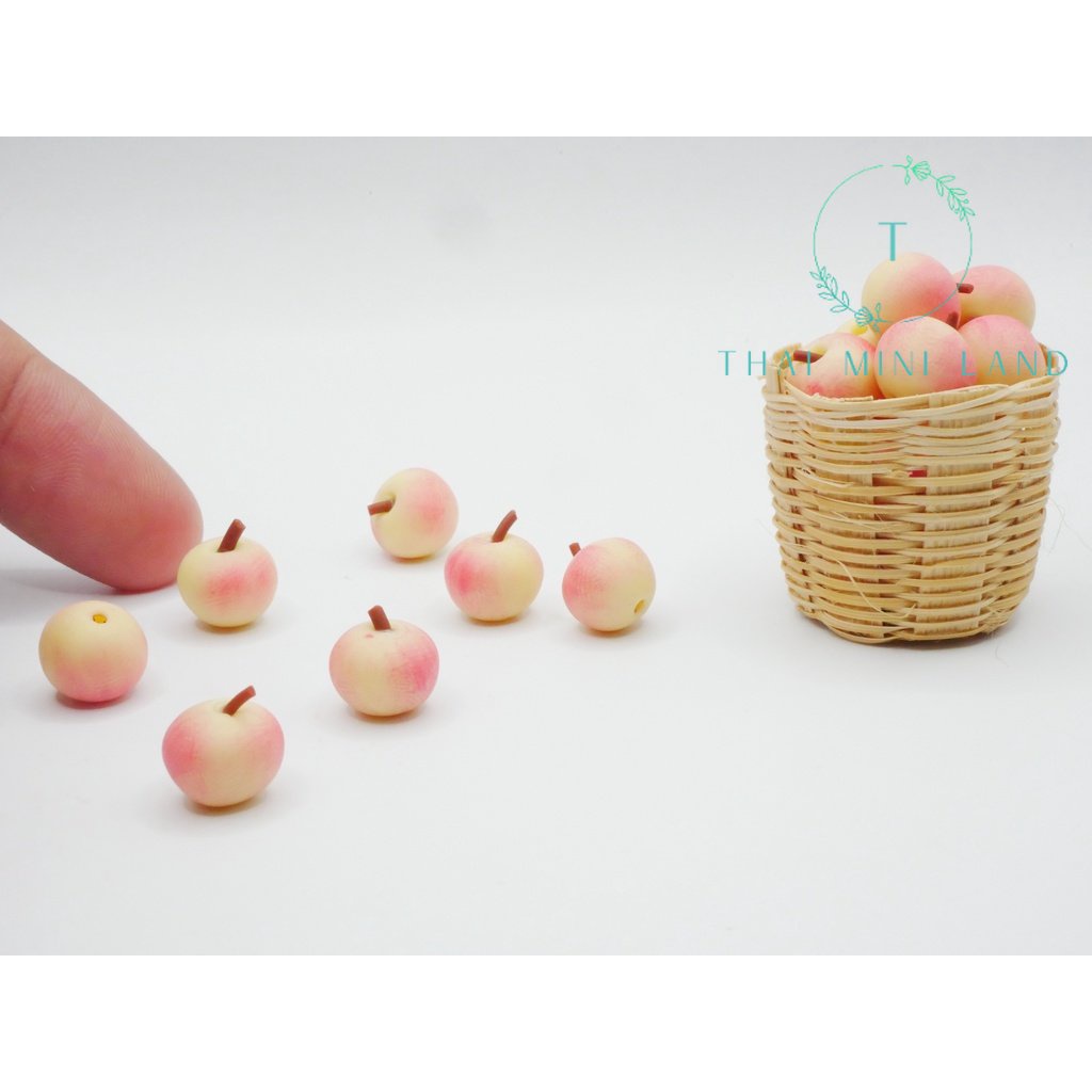 แอปเปิ้ลฟูจิจิ๋ว (ราคา/ชิ้น) แอปเปิ้ลจิ๋ว แอปเปิ้ลดินปั้น แอปเปิ้ล แอปเปิ้ลฟูจิ ผลไม้จิ๋ว ผักจิ๋ว ขอ
