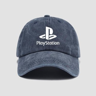 SONY playstation store custom work cap sunshade denim baseball cap