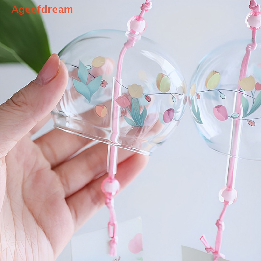 [Ageofdream] กระดิ่งลมลายลมญี่ปุ่น Handmade Glass Furin ตกแต่งบ้านใหม่ - รูปที่ 2