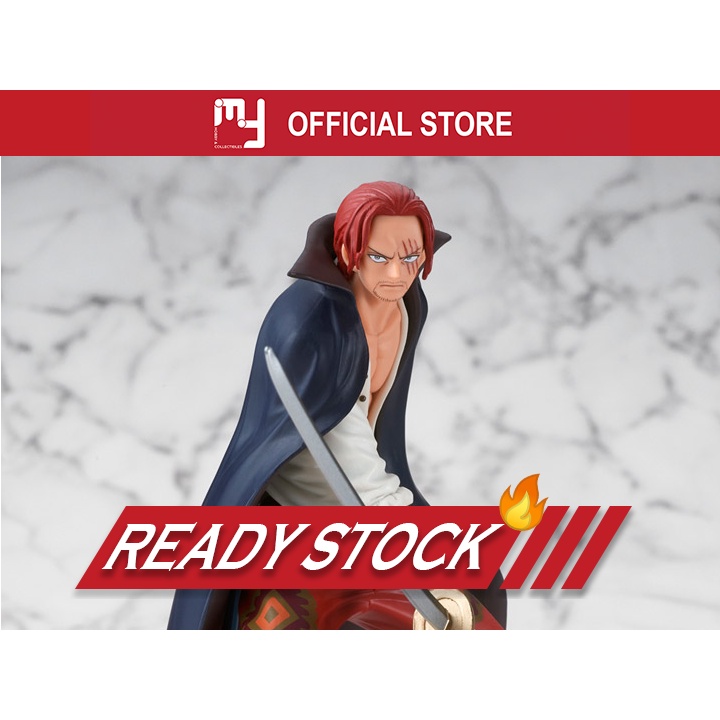 BANPRESTO - One Piece Film Red DXF Posing Figure - SHANKS -