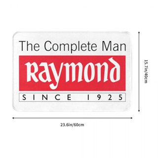 ใหม่ พร้อมส่ง พรมเช็ดเท้า ผ้าสักหลาด กันลื่น ดูดซับน้ําได้ดี ลาย Raymond Apparel Ltd (2) 16x24 นิ้ว สําหรับห้องน้ํา ห้องนั่งเล่น โซฟา ห้องนอน