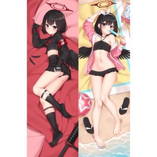 ปลอกหมอนอิง ลายการ์ตูนอนิเมะ Blue Archive Shizuyama Mashiro dakimakura Otaku 2 ด้าน