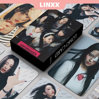 Linxx โปสการ์ดอัลบั้ม LE SSERAFIM UNFORGIVEN Kpop 55 ชิ้น