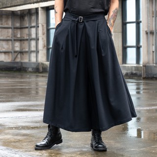 【X-MEN】กางเกงลําลอง ทรงหลวม ลาย Yohji Yamamoto culottes สําหรับผู้ชาย และผู้หญิง