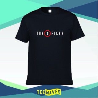 เสื้อแขนสั้น เสื้อไม่ต้องรีด เสื้อยืดแขนสั้น แขนสั้น THE X-FILES "LIMIT