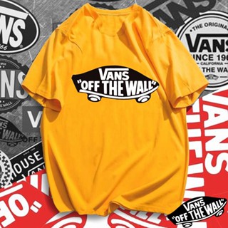 【เสื้อยืดใหม่】VANS OFF THE WALL DESIGN T-SHIRT cotton unisex asia size