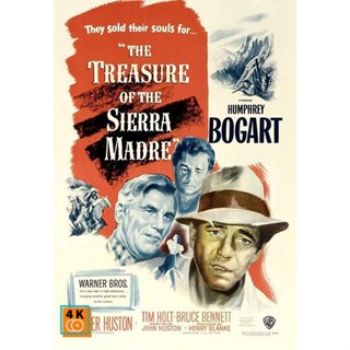 หนัง DVD ออก ใหม่ The Treasure of the Sierra Madre (1948) ล่าขุมทรัพย์เซียร่า มาเดร (เสียง ไทย /อังกฤษ | ซับ ไทย/อังกฤษ)