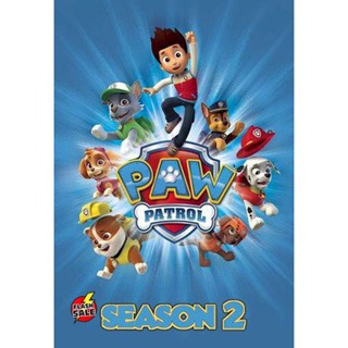 DVD ดีวีดี ขบวนการสี่ขาผจญภัย ปี 2 PAW Patrol Season 2 (25 ตอนจบ) (เสียง ไทย | ซับ ไม่มี) DVD ดีวีดี