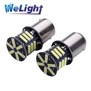 【Weilight】หลอดไฟเลี้ยวรถยนต์ Led 7020smd 1156 BA15s p21w 1157 bay15d p21/5W