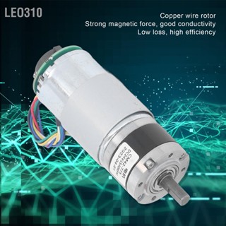 Leo310 DC ดาวเคราะห์เกียร์มอเตอร์แรงบิดสูงลดความเร็วมินิ DIY เครื่องกำเนิดไฟฟ้า 24V 1540RPM CW CCW