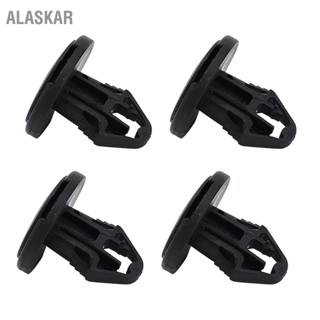 ALASKAR 4 Pcs กันชนหน้าล่างตัวยึด 1128034 ฝาครอบเครื่องยนต์ Push Type Retainers สำหรับ Tesla รุ่น 3 2017-2023