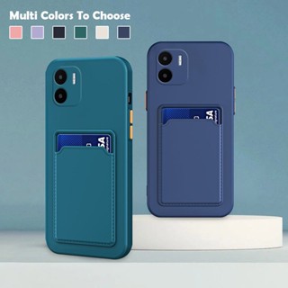 เคสโทรศัพท์ซิลิโคน TPU แบบนิ่ม กันกระแทก สีพื้น สําหรับ Redmi A2 A1 4G RedmiA2 RedmiA1 2023 2022 Xiaomi