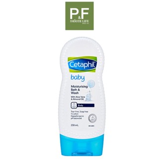 Cetaphil Baby Moisturising  Bath&amp;Wash 230 ml. - เซตาฟิล เบบี้ มอยส์เจอไรซิ่ง บาธ แอนด์ วอช