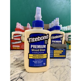 เทปและกาว กาว Titebond 4 oz PREMIUM Il Wood Glue (สีน้ำเงิน) กาวไม้ เกรดพรีเมี่ยมจาก USA