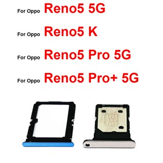 อะแดปเตอร์ถาดซิมการ์ด Micro SD แบบเปลี่ยน สําหรับ OPPO Reno 5 5G Reno 5 K Reno 5 Pro Plus 5G