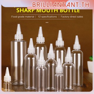 10Ml,100Ml โปร่งใส Sharp-Mouth ขวด,ขวดพลาสติก,ขวดวางสี,ขวดย้อม,Squeezable และ Sub-Bottled Bri