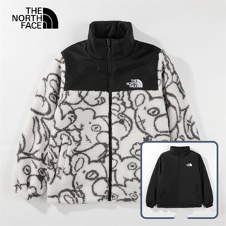 The North Face ของแท้ 100% เสื้อแจ็กเก็ต ผ้าขนแกะ แบบหนา สองด้าน ให้ความอบอุ่น ลําลอง แฟชั่นสําหรับผู้ชาย และผู้หญิง