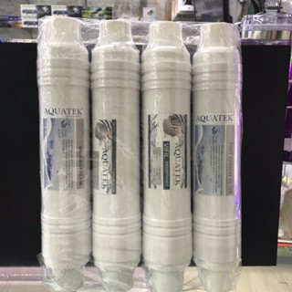 เครื่องกรองน้ำ AQUATEK USA ใส้กรองแบบ 4 ตอน สำหรับเครื่องกรองน้ำ AM100 แบบเสียบหัวท้ายแถมข้อต่อ8ตัว