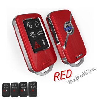 พวงกุญแจรถ เคสกุญแจรีโมทรถยนต์ VOLVO ABS Hard Case Key Sets Model VOLVO XC60 S60L V40 V60l S80L