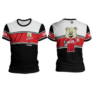 ขายดี เสื้อยืดแขนสั้น พิมพ์ลาย BAJU YAMAHA 3 มิติ แฟชั่นฤดูร้อน สไตล์สตรีท สําหรับผู้ชาย และผู้หญิง