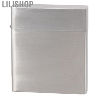 Lilishop Stainless Steel  Case Holds 20 Count Cigarettes Portable  New