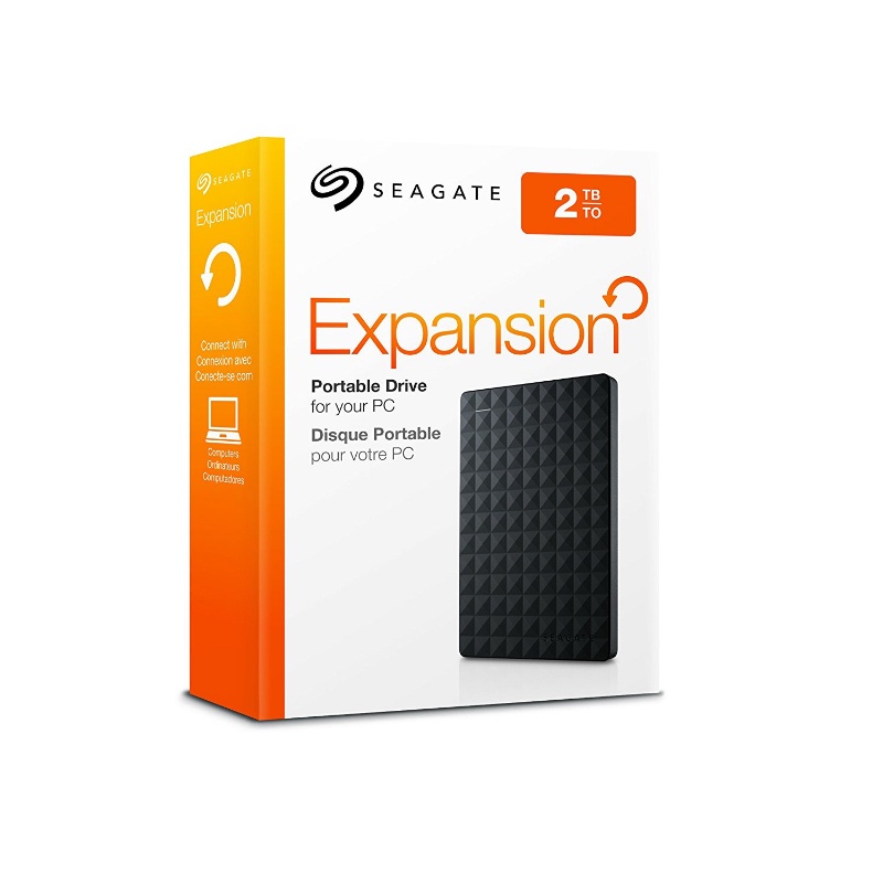 Seagate External Harddisk Seagate 1TB/2tb (สีดำ) External SSD USB 3.0 HDD Hard Drive Portable SSD  ฮาร์ดดิสก์ ฮาดดิส ฮาร์ดดิส