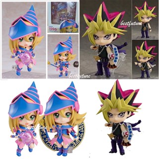 Yu-gi-oh! โมเดลฟิกเกอร์ Nendoroid Duel Monsters 1596 Mana Black Magician Girl 1069 ของเล่นสําหรับเด็ก