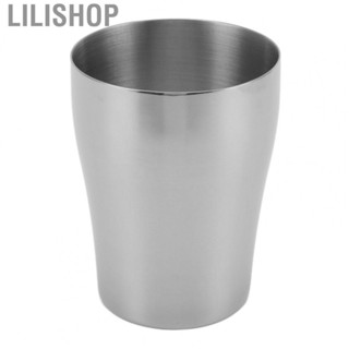 Lilishop Camping Mugs Stainless Steel Drinking Cups Stackable Hygienic For Hot Water For