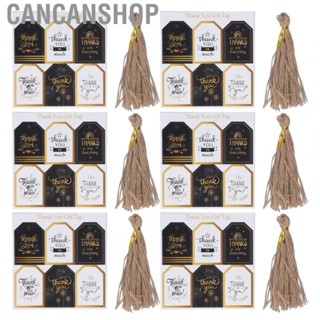 Cancanshop Gift Tag Cards Presents Tag Cards  Rope for Gift Wrapping