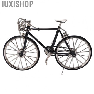 Iuxishop Bicycle Model  Black Silver Color Bike Model  for Tables for Birthday Gifts for Bookshelves