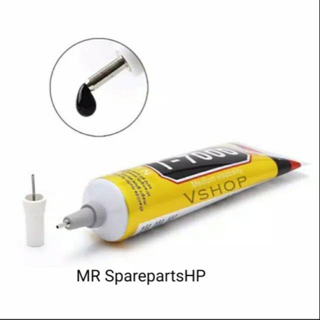 LCD / TOUCHSCREEN / CASING GLUE T7000 BLACK 15 ML