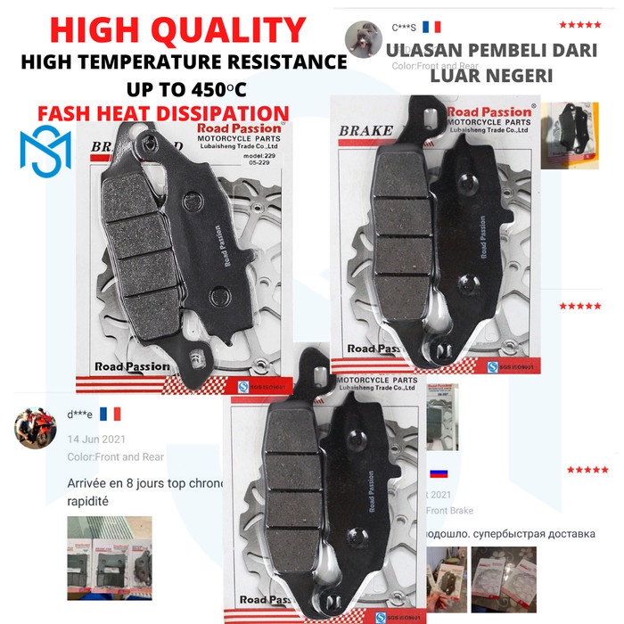 KAWASAKI KZ1000 Police VN1500 VN1600 VN1700 Vulcan ผ้าเบรกคลาสสิก