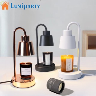 Lumiparty โคมไฟตั้งโต๊ะละลายเทียนไฟฟ้า ขนาดเล็ก สไตล์โรแมนติก สําหรับตกแต่งห้อง