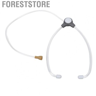 Foreststore Stethoscope Stethoscope Transparent PP Double Head Diagnostic Tool