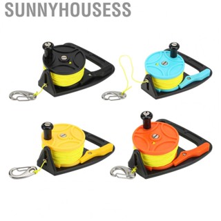 Sunnyhousess Scuba Diving Reel  Rust Proof Diving Fishing Reel with Thumb Stopper for Snorkeling Underwater Water Sports