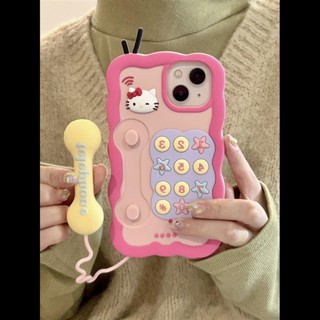 เคสมือถือ ลายแมว kt kt กันกระแทก สําหรับ Apple 14 Pro Max Iphone 13 12 11 14 Pro 13 Pro 14