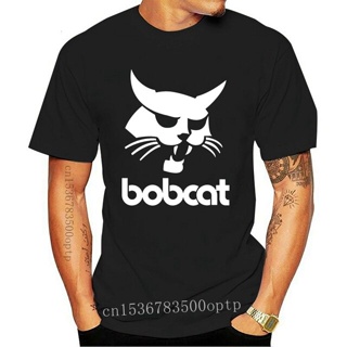 เสื้อยืด พิมพ์ลายโลโก้ Bobcat Heavy Equipment สําหรับผู้ชาย S M L Xl 2Xl 3Xl 012111 4xl, 5XL, 6XL