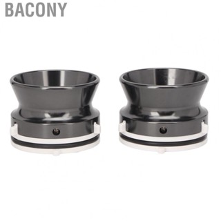 Bacony 1 Pair NAB Hub Adapters Professional Polished Reel To Reel Tape NAB Adapter LAM