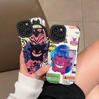 เคสโทรศัพท์มือถือแบบนิ่ม TPU กันกระแทก กันรอยกล้อง ลายโปเกม่อน สําหรับ iPhone 14 Pro Max 13 12 11 Pro X XS XR 7 8 Plus SE