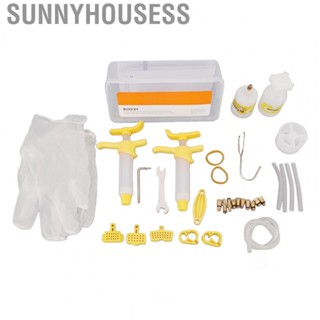 Sunnyhousess Disc Brake Bleed Tool  Easy To Use Disc Brake Bleed Kit Box Packed  for Oiling