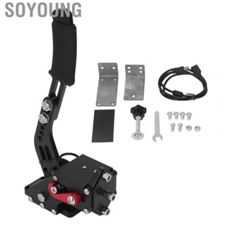 Soyoung USB Handbrake  Simple Installation Handbrake Rustproof High Accuracy  for Racing Games