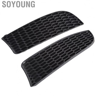 Soyoung Front Bumper Fog Light Grill  2pcs Fog Light Grille Cover  for Car Parts