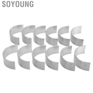 Soyoung Connector Bearing Set  Rod Bearings Set Engine Protection Aluminum Alloy and Steel Friction Reduction  for 6cylinder M20 M50 M52 M54