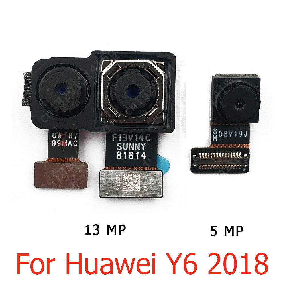 กล้องหน้า หลัง ของแท้ แบบเปลี่ยน สําหรับ Huawei Y6 2018