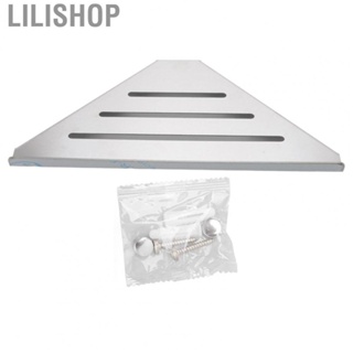 Lilishop Corner Shower Shelf  Triangular Shape Bathroom Corner Shelf  for Home