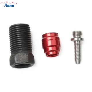 【Anna】1 X Insert Bike For-SRAM Avid Insert &amp; Olive &amp; Connecting Nut Metel New