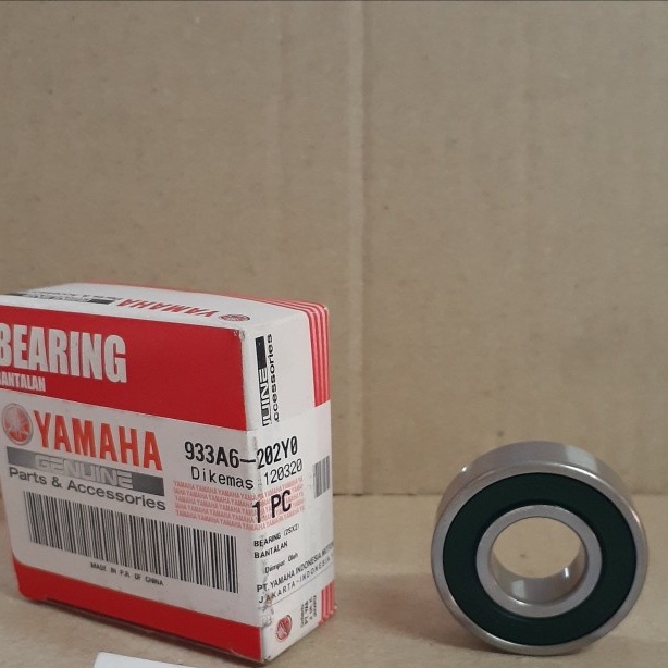 แบริ่ง Laher 6202 บล็อก CVT ไม่มี Bosh Yamaha Mio M3 SZ XRIDE 125 FREEGO 933A6-202Y0 ORIGINAL YAMAHA