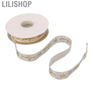 Lilishop Transparent Chiffon Ribbon  Decorative Elegant 100Yards Chiffon Ribbon Cuttable Length Durable  for Wrapping Decorating