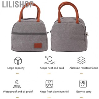 Lilishop Lunch Box  Insulated  Lunch Bag 15L  Handheld  for Work for Picnic